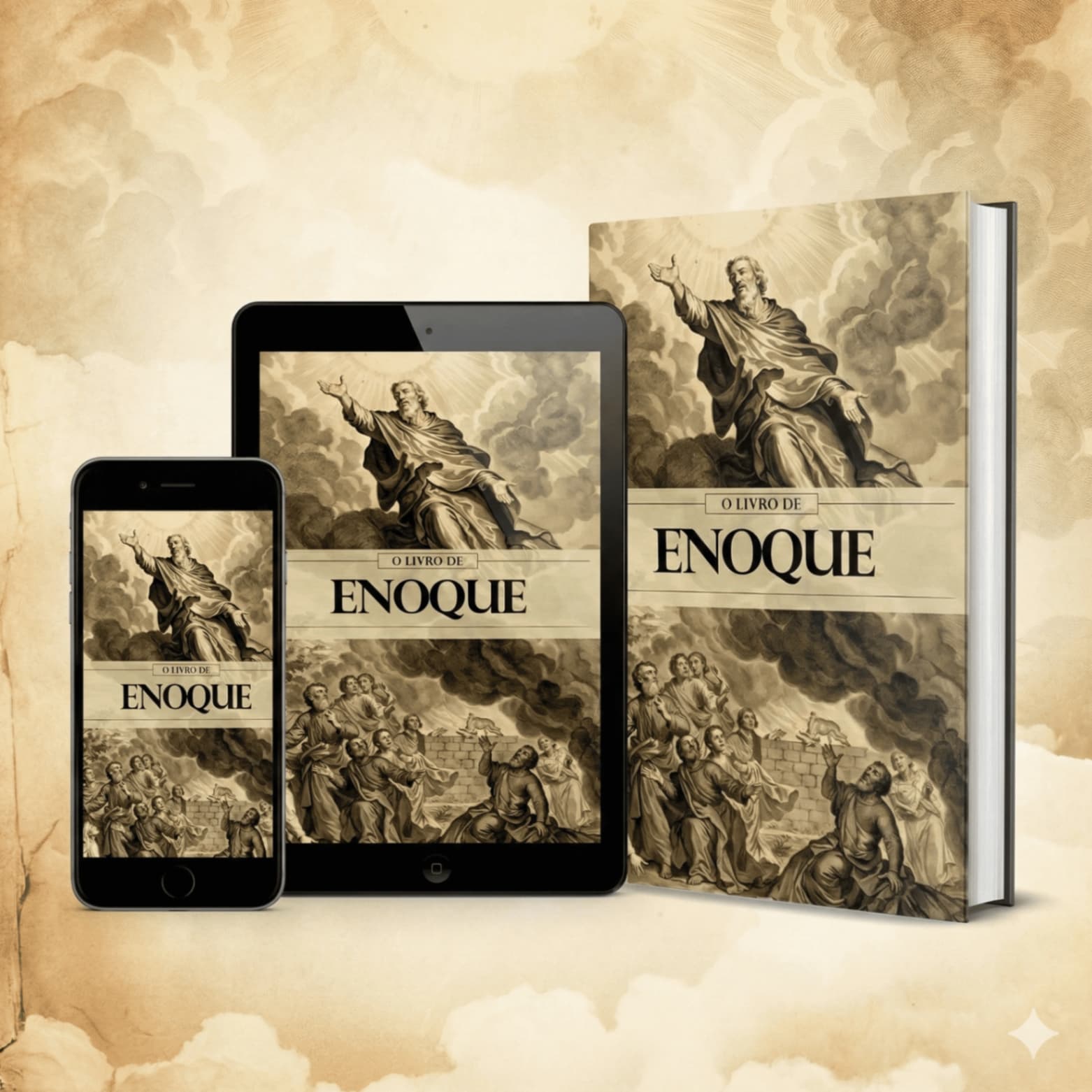 O Livro de Enoque - Livro físico, tablet e celular